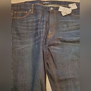 Express Loose Straight Jeans Size 42x32